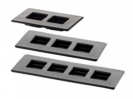 Подставка 32,5*6*2,5см 3 угла фарфор 4249 